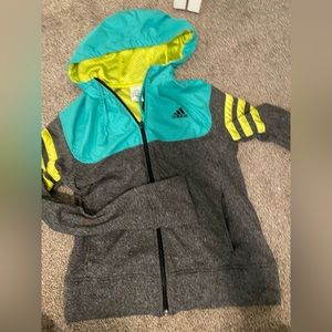 Womens Adjdas zip up hoodie